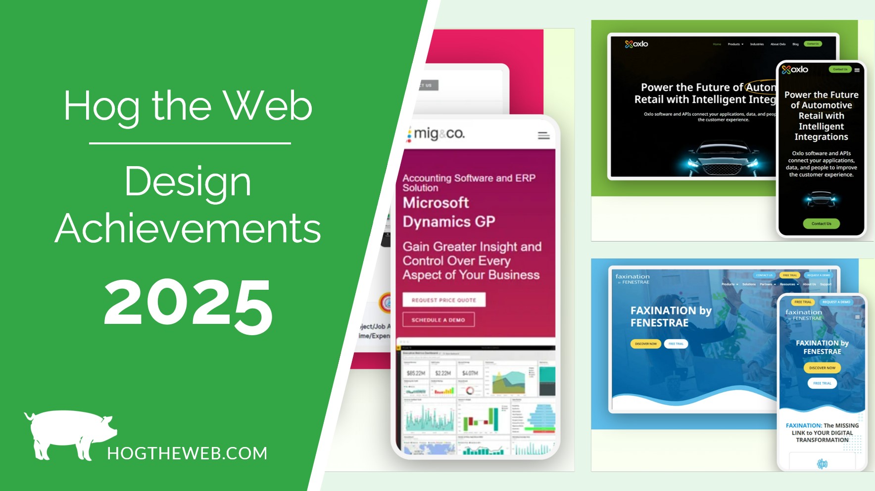 Hog the Web Design Achievements 2025