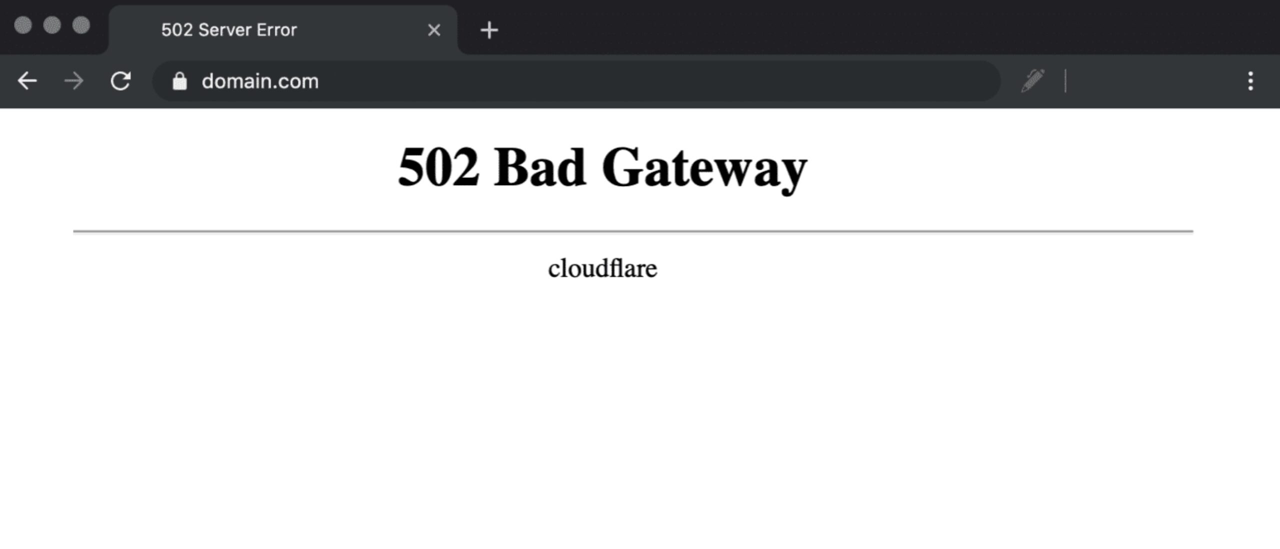 bad gateway error bad gateway error
